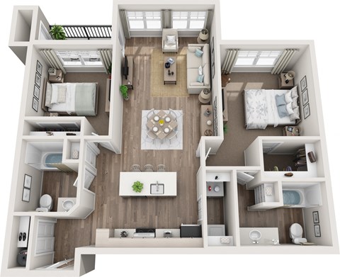 Stevens 3d floorplan